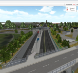 Neuer Bahnhof Vilich DBinfraGO Blick von der Schultheißstraße nach Süden