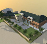 Gedenkstätte Endenich-Blick von Westen