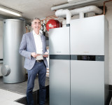 Moderne Heizunsanlage Foto Küpper