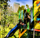 Idylle am neuen Kanzlerplatz