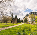 Botanischer Garten im Frühling