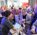 Großes Beratungsinteresse  auf dem Infotag Wärmepumpe