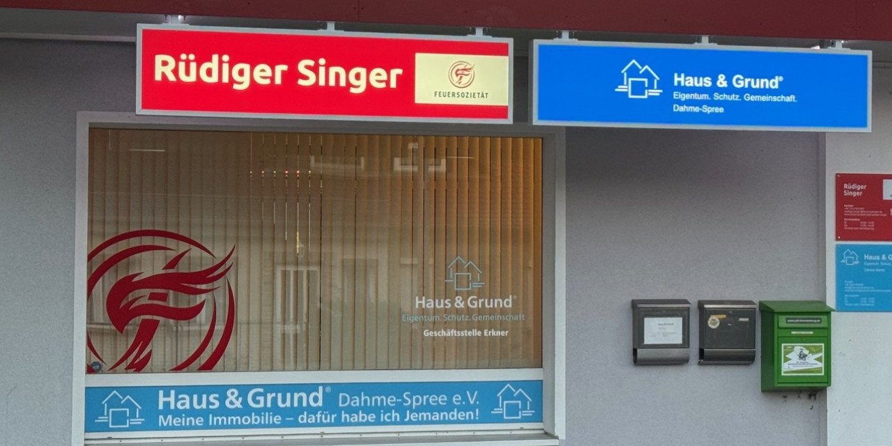 Slider Büro