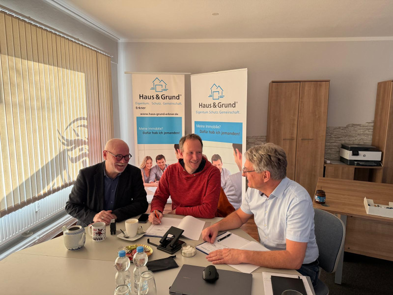 Unterzeichnung Verschmelzungsvertrag