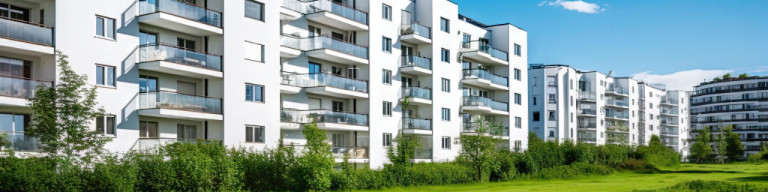 Moderne Wohngebäude
