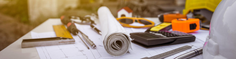 Werkzeuge und Bauplan