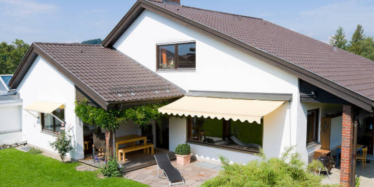 Einfamilienhaus mit Garten