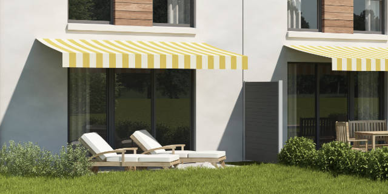 Doppelhaus mit Garten