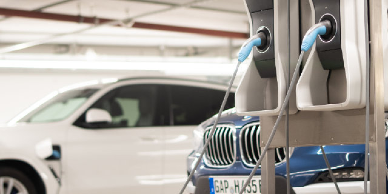 E-Auto Ladestationen in Tiefgarage