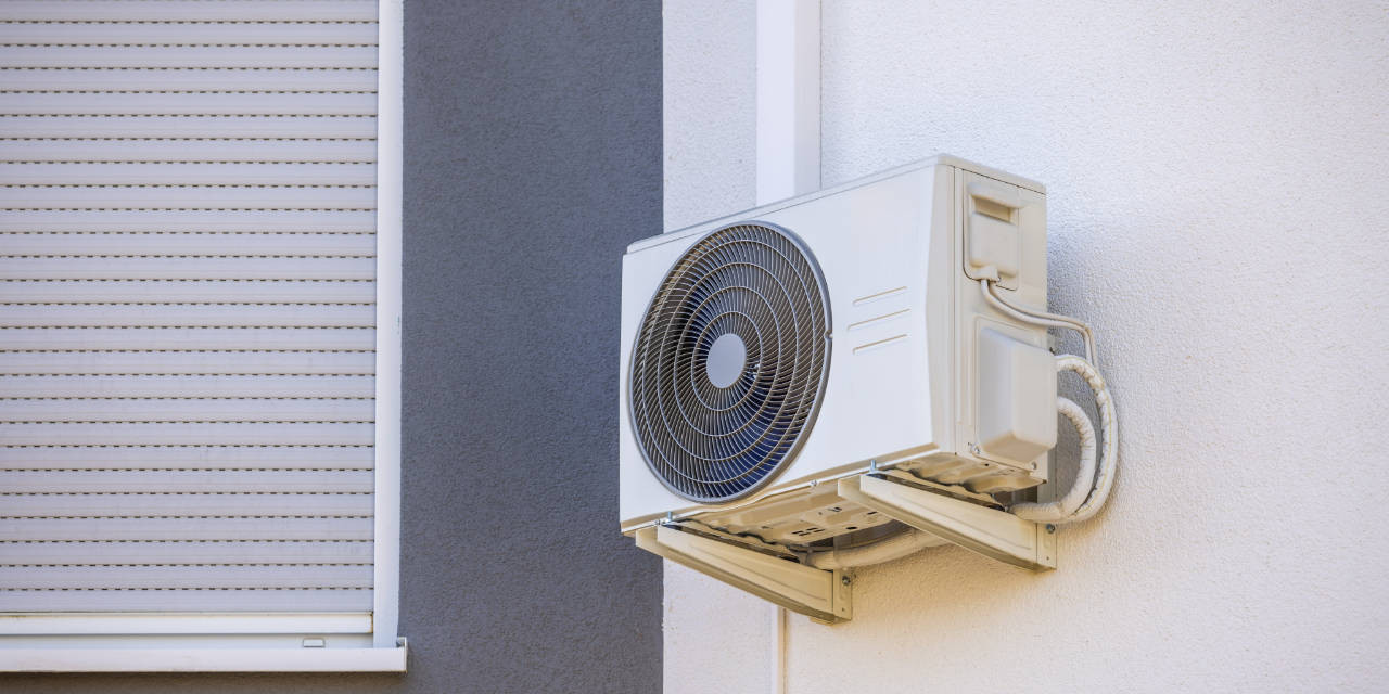 Außeninstallation Split-Klimagerät