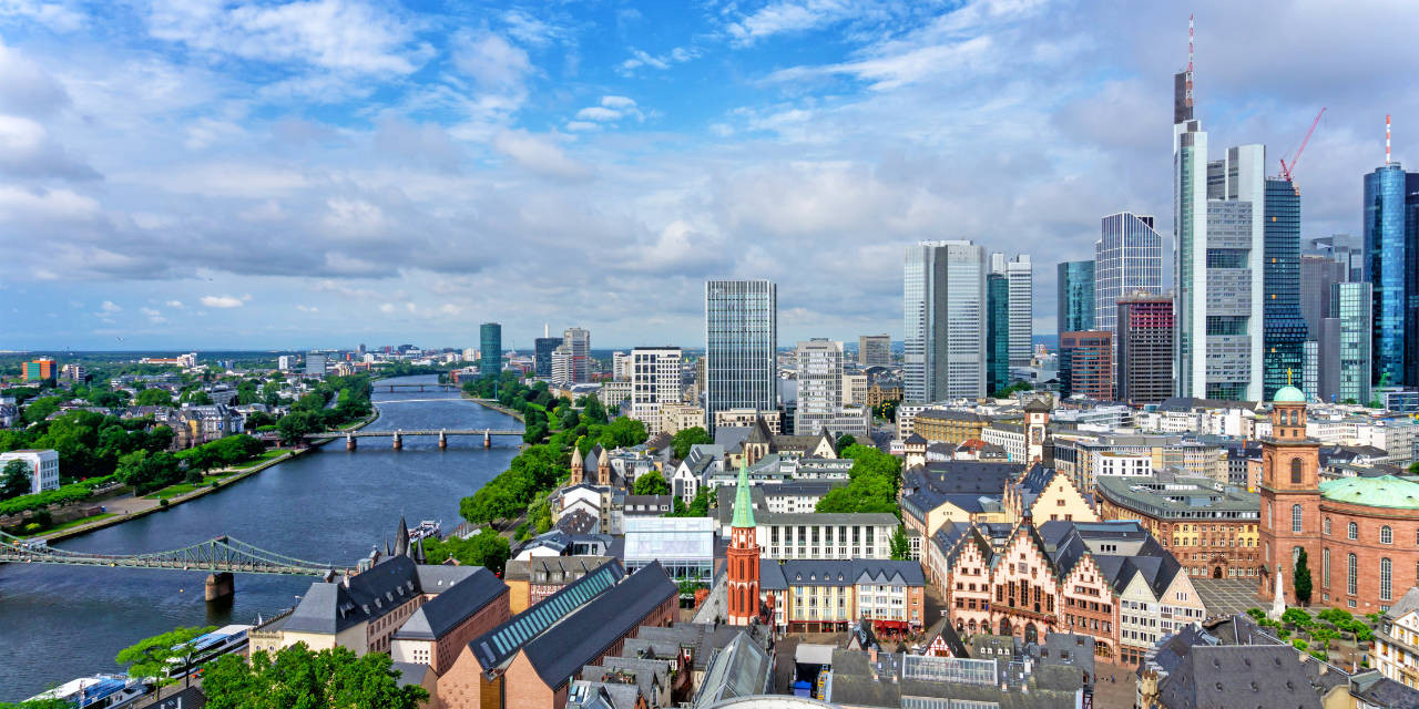 Stadtansicht von Frankfurt am Main