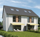 Doppelhaus mit Garten