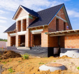 Neubau von Einfamilienhaus