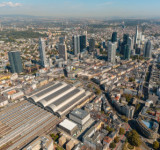 Luftbild Frankfurter Bahnhofsviertel