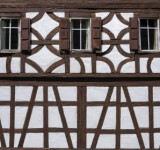 Fassade eines Fachwerkhauses