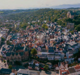 Luftaufnahme von Marburg