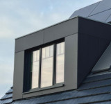 Fenster eines ausgebauten Dachgeschosses