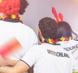 Fußballfans aus Deutschland