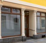 Leerstand bei einer Gewerbeimmobilie im Erdgeschoss
