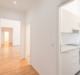 Leere Wohnung vor der Übergabe