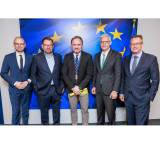 Besuch beim EU-Kommissar