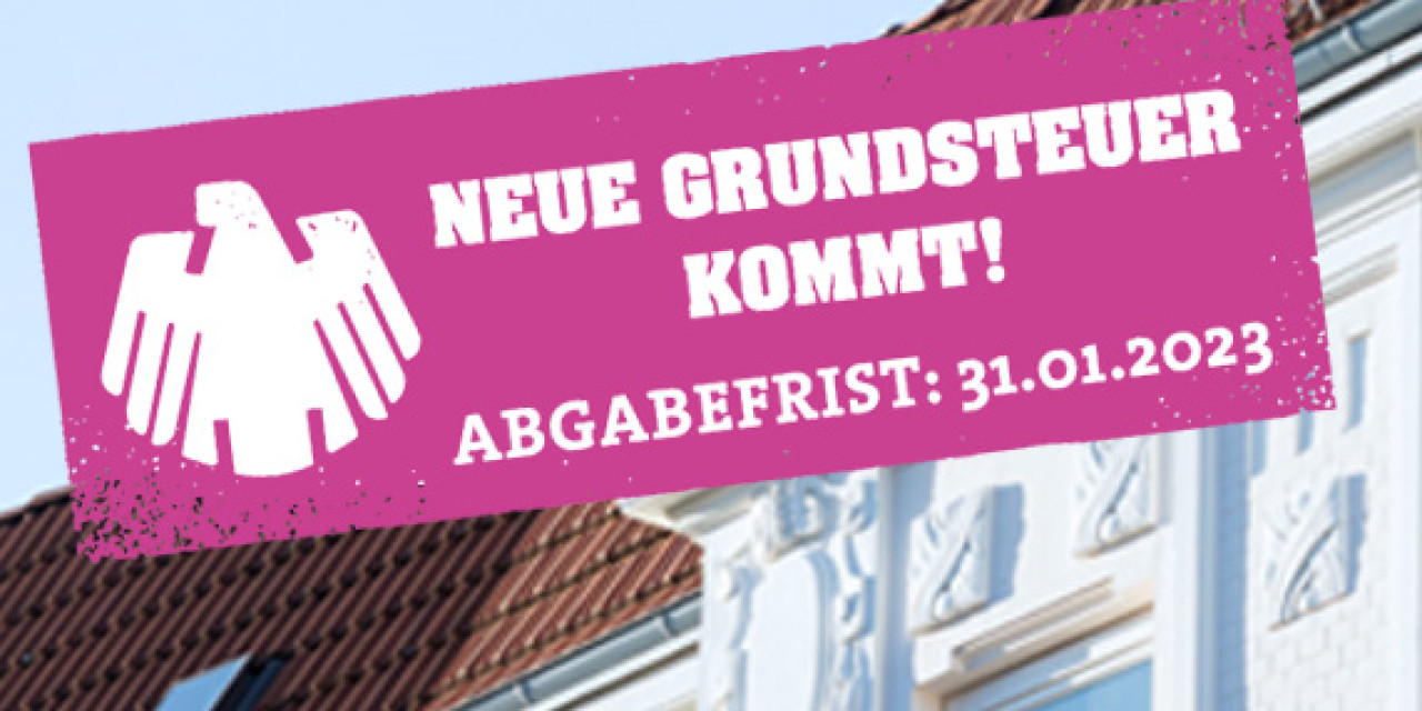 Abgabe Grundsteuer 2023 