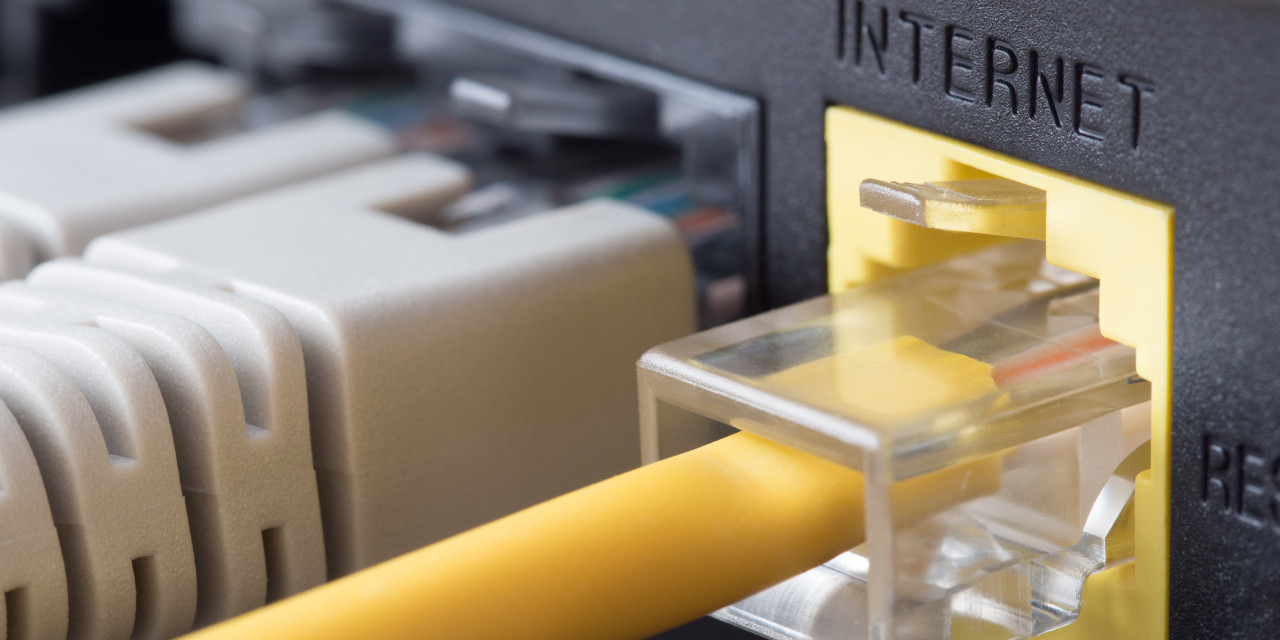 Glasfaser, Internet