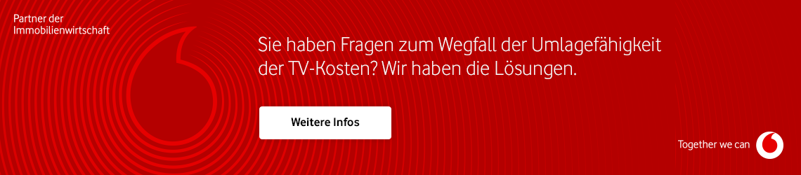 Werbebanner Vodafone