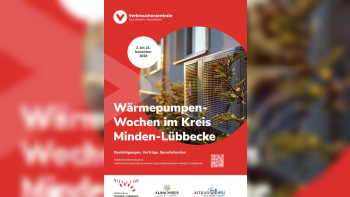 Plakat zu den Wärmepumpen-Wochen