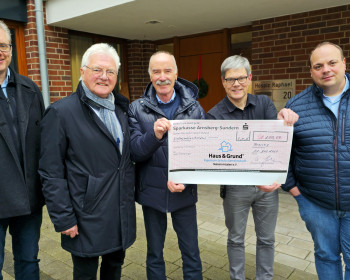 1200 Euro an das Hospiz in Arnsberg