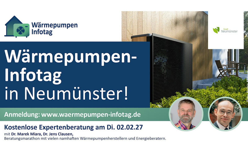 Wärmepumpen-Infotag in Neumünster