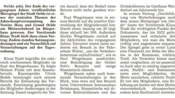 Mietspiegel Mietspiegel
