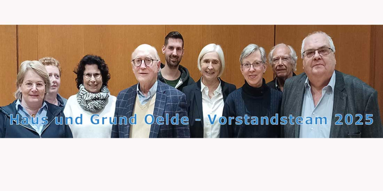Das Vorstandteam für 2025
