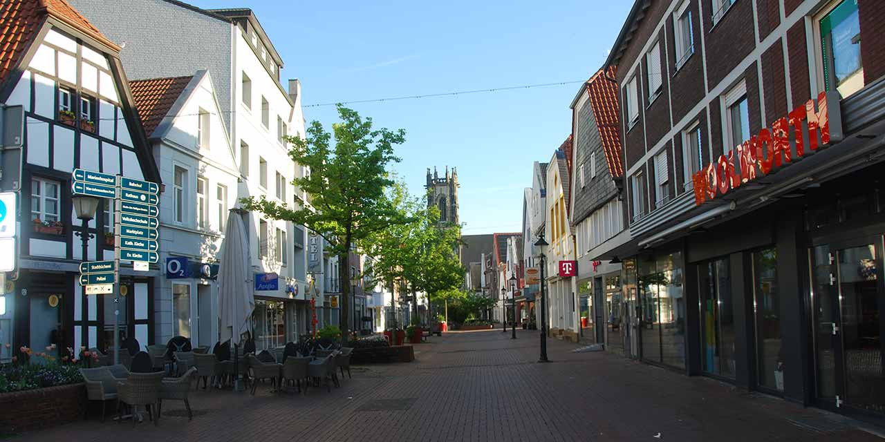 Fußgängezone Lange Straße