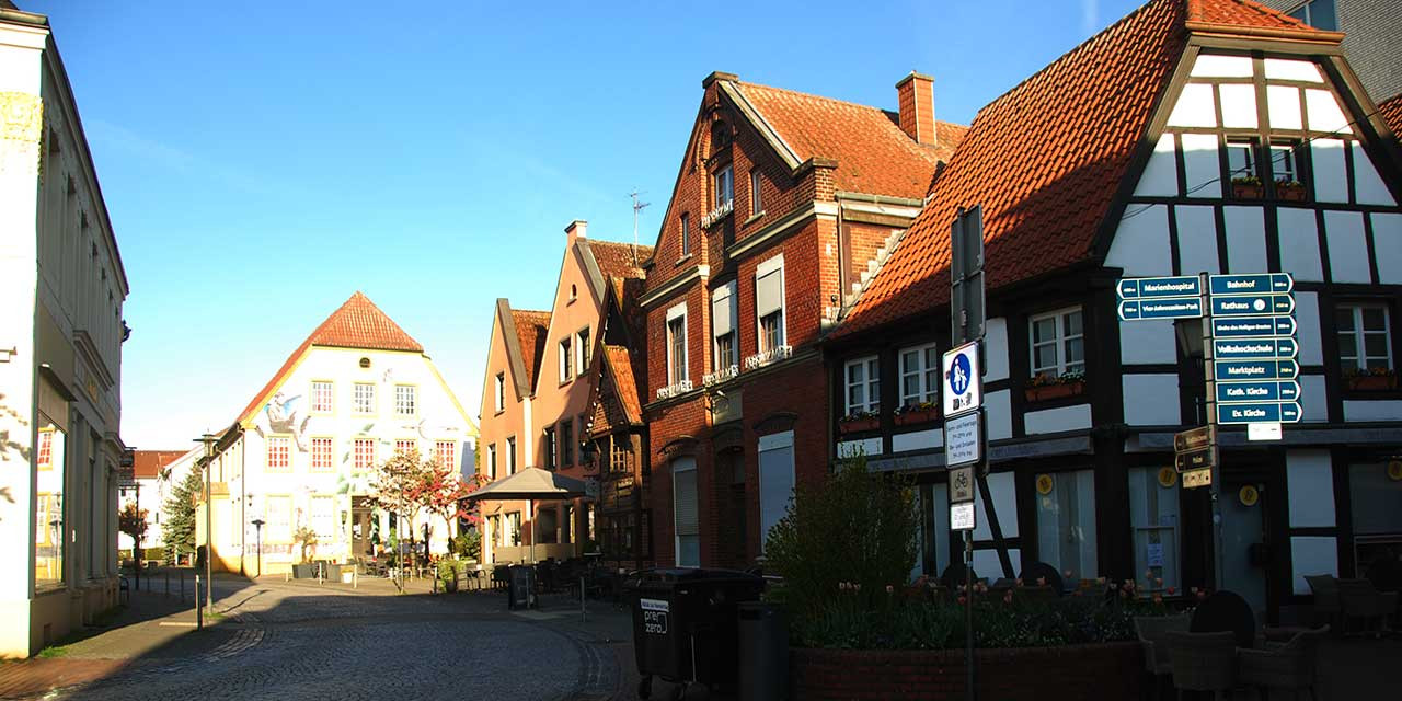 Fußgängerzone und Geiststraße
