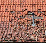 Sturmschaden Ziegel