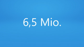 6,5 Mio. 6,5 Mio.