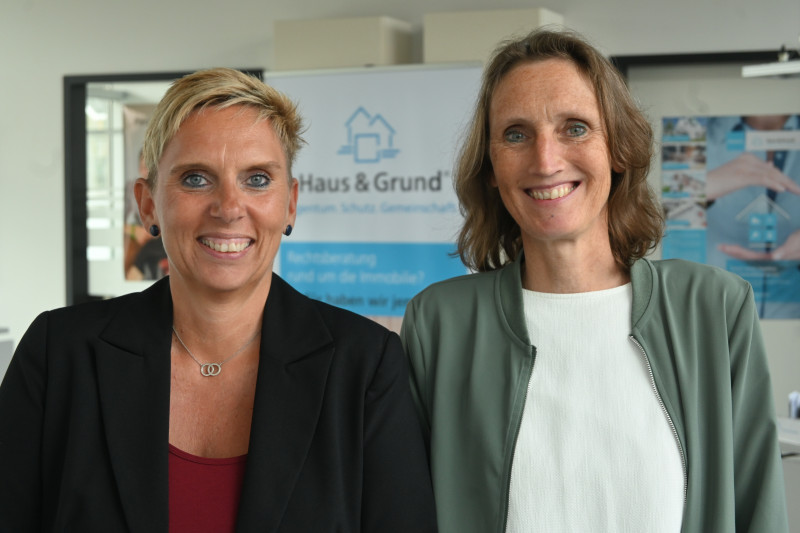 Kathrin Willers und Monika Friedrichsen