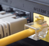 Glasfaser, Internet
