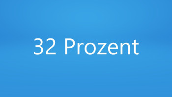 32 Prozent 32 Prozent