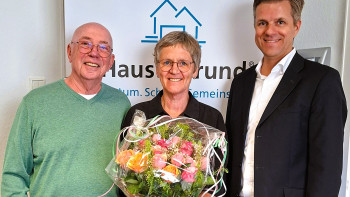 Friedel Walter, Martina Kramps und Tim Treude