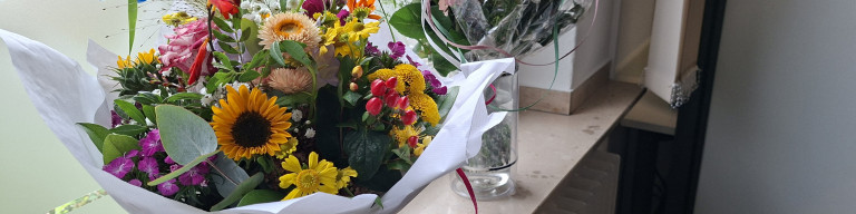 Blumen zum Jubiläum