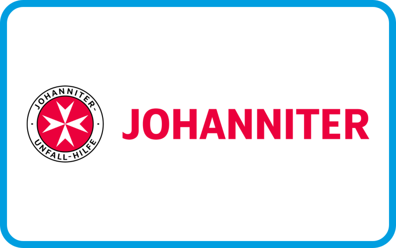 Johanniterlogo mit Rahmen